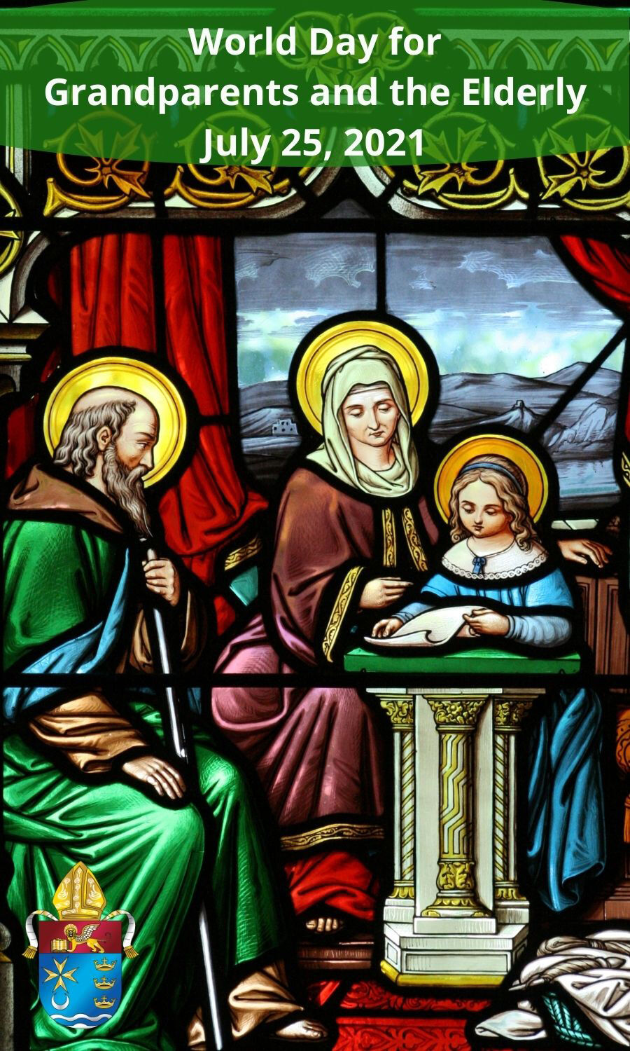Grandparents prayer card